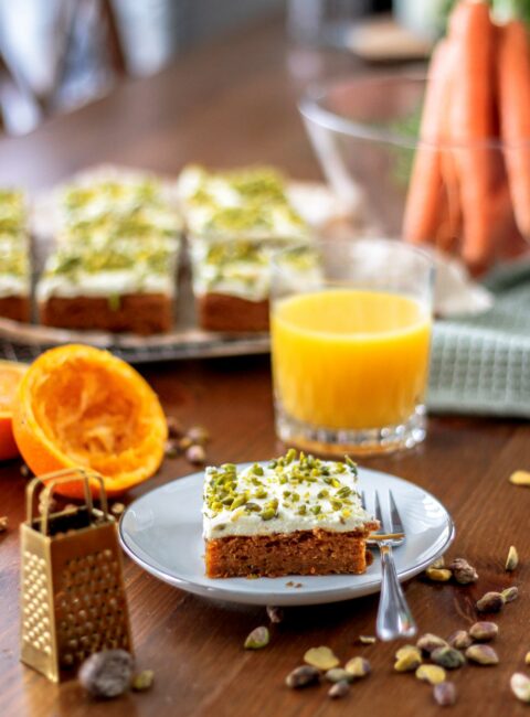 Karottenkuchen vegan