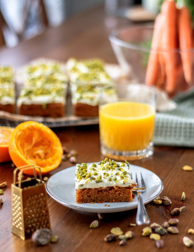 Karottenkuchen vegan
