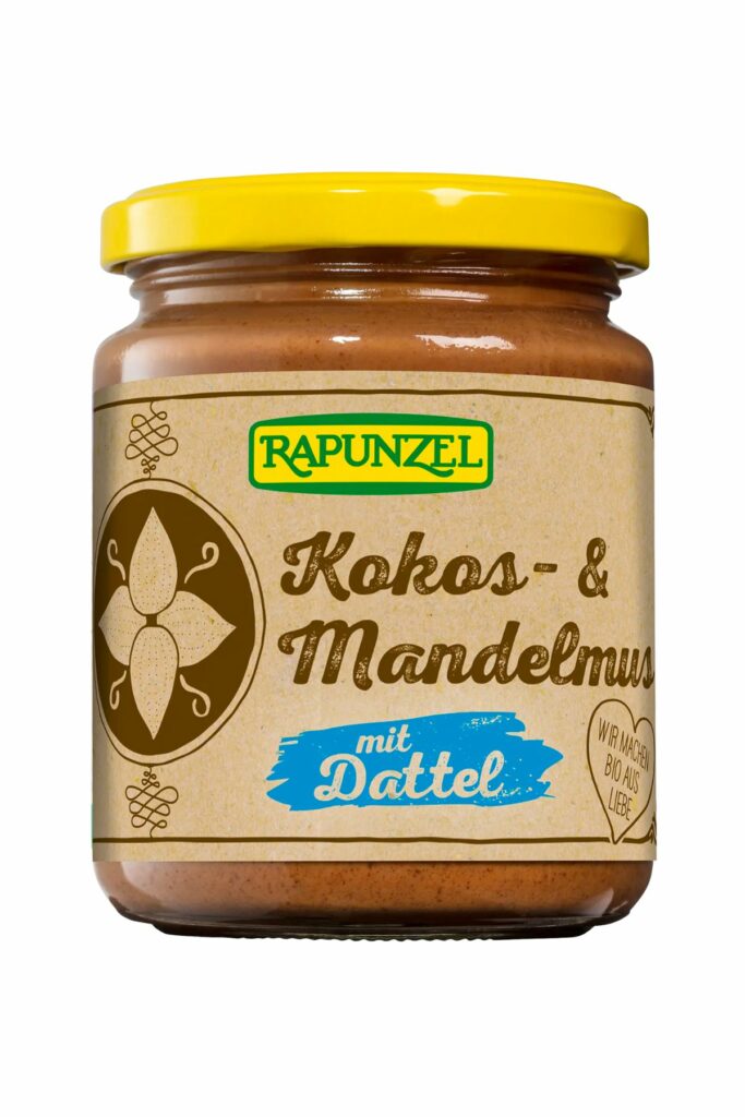 Kokos Mandel Mus Dattelzucker